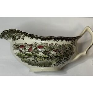 Johnson Brothers The Friendly Village Gravy‎ Boat Apple Orchard